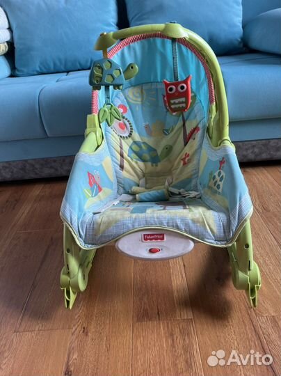 Стульчик шезлонг для малышей 0-3г