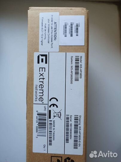 Wi-Fi роутер Extreme Networks WS-AP3805l