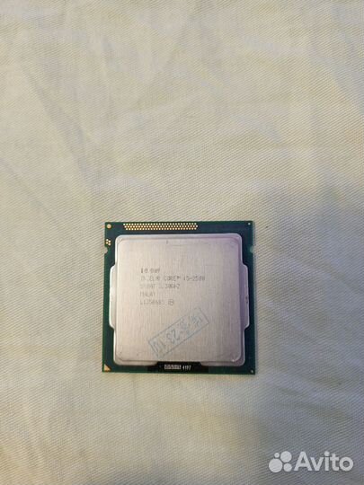 Процессор intel core i5 2500