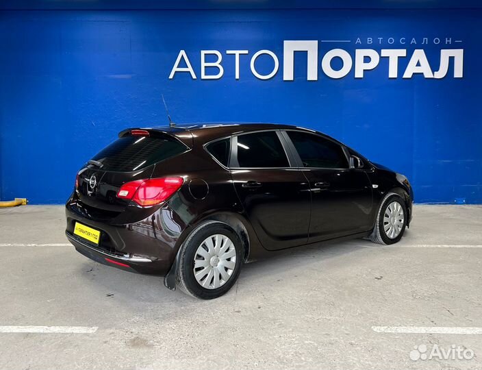 Opel Astra 1.6 МТ, 2013, 129 965 км