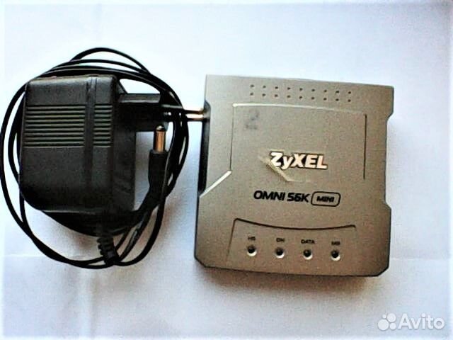 Модем zyxel omni 56K mini