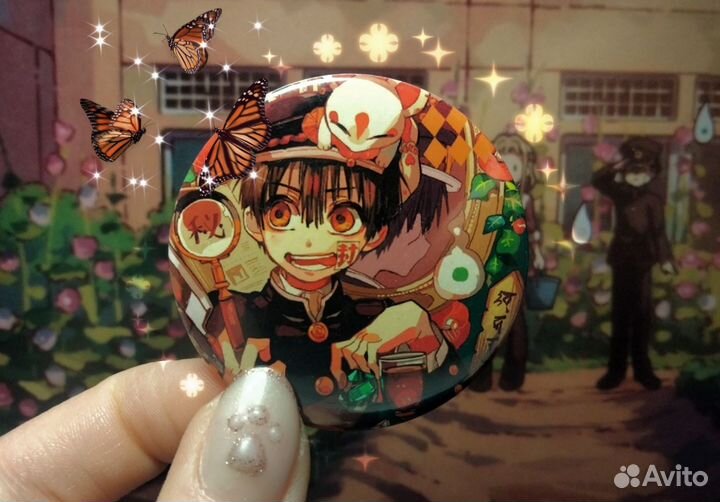 Коллекционный значок Туалетный мальчик