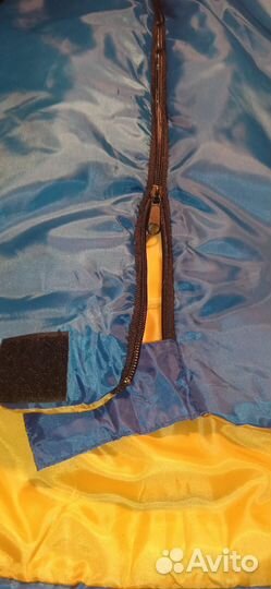 Спальный мешок 180x152 (76x2)см спальник с чехлом