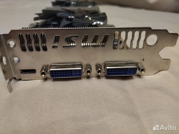 Видеокарта MSI GeForce GTX 460 Hawk