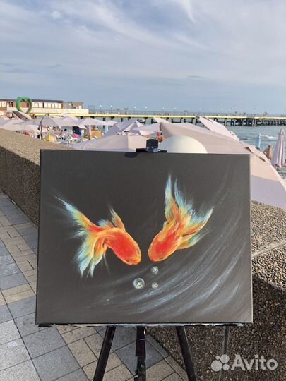 Интерьерная картина маслом