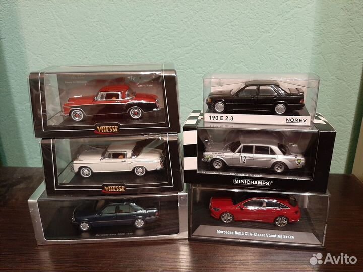 Мерседесы (Minichamps Spark Schuco Norev IXO) 1/43