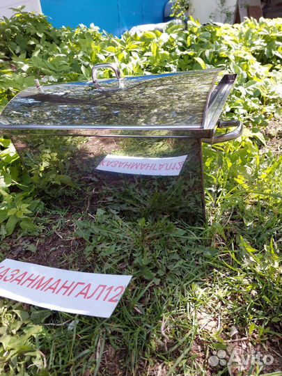 Коптильня горячего копчения из нержавейки