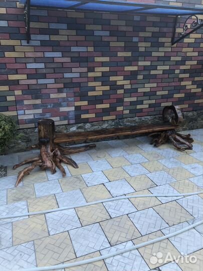 Скамейка деревянная