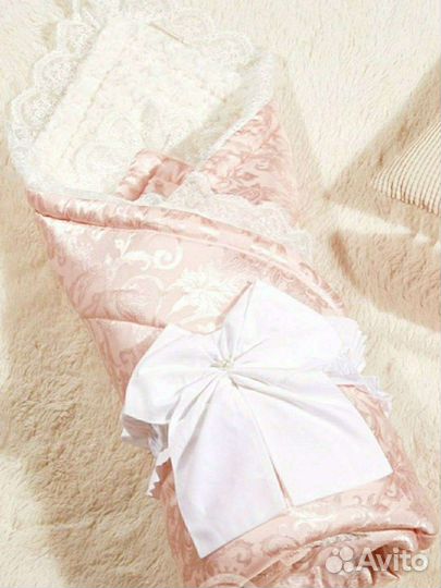 Конверт одеяло на выписку осень