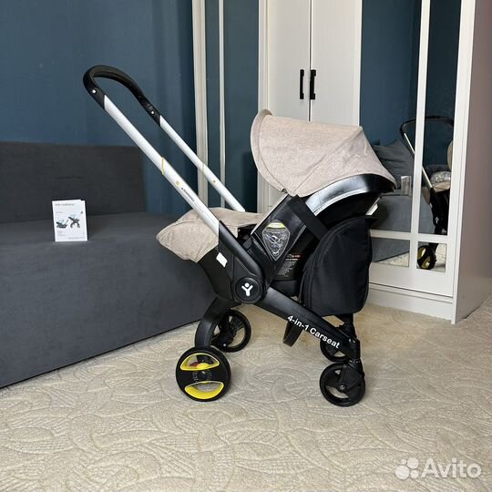 Автолюлька автокресло на колёсах FooFoo 4 в 1