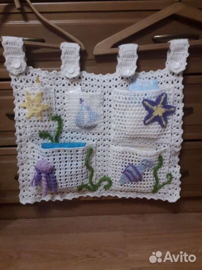 Органайзер в ванную или на кроватку