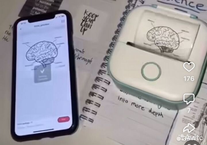 Карманный минипринтер