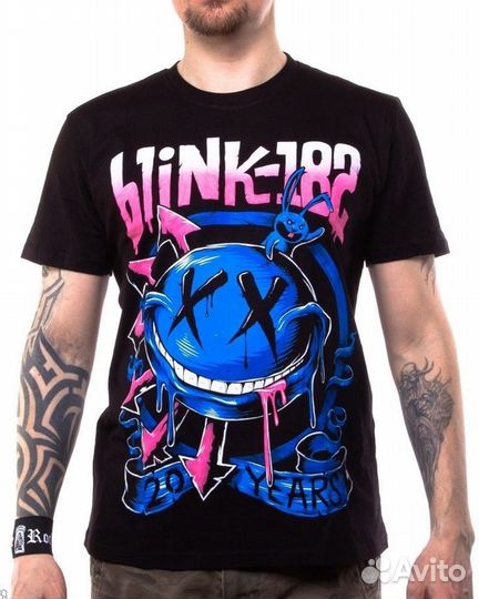 Футболки Blink-182 Queen Architects кот Meowtallic