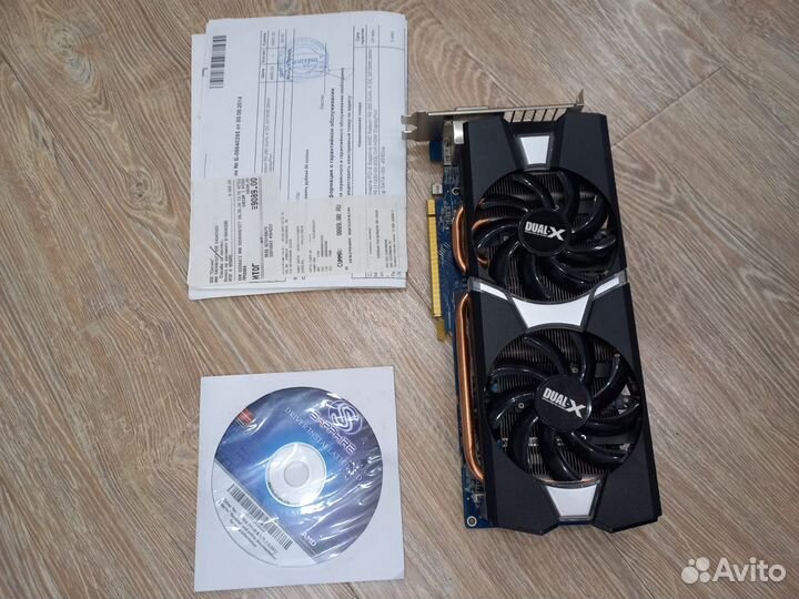Видеокарта amd radeon r9 280 dual-x gddr5 3gb