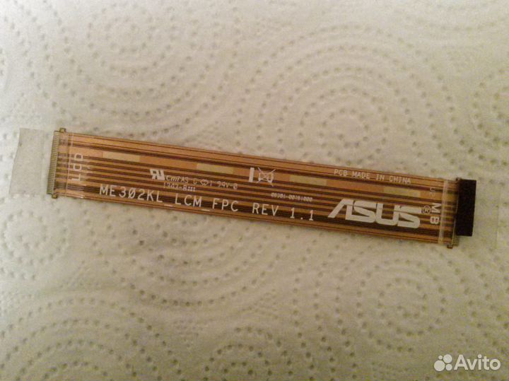 Шлейф для планшета asus