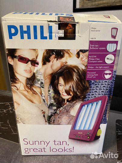 Домашний солярий philips hb179