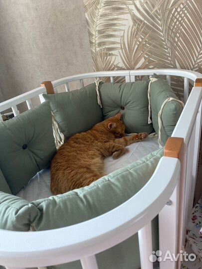 Бортики в детскую кроватку