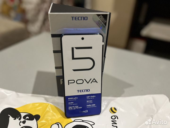 TECNO Pova 5, 8/256 ГБ
