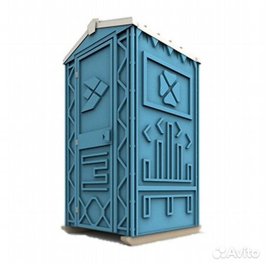 Бу туалетные кабины, чистый и мытый пластик