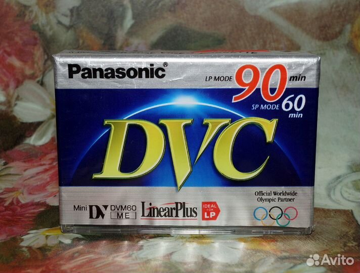 Panasonic miniDV кассета DVC Professional DVM80
