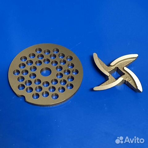 Комплект для мясорубки Нож+решетка