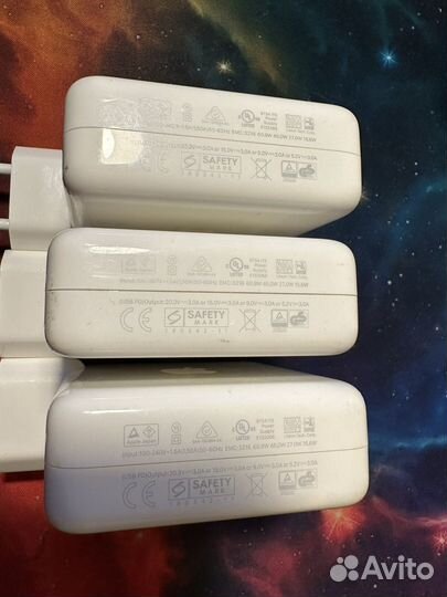 Блоки зарядки 61W оригинал MacBook type-c