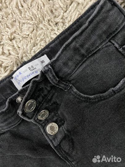 Джинсы zara 92-98