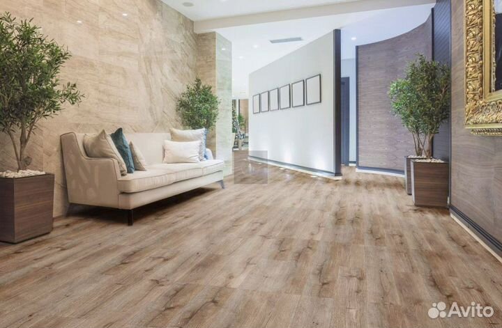 Кварцвиниловая плитка замковая