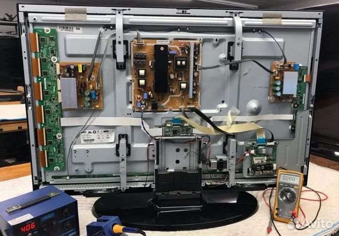 Ремонт и установка телевизоров с гарнтией частник