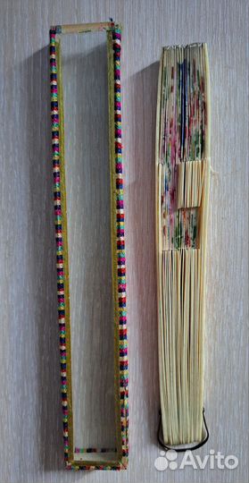 Веер Коллекционый Китай 1950 г