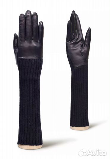 Перчатки eleganzza 6,5 кожа натуральная