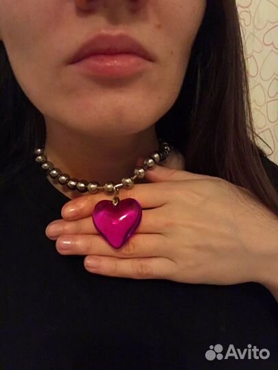 Чокер с сердечком