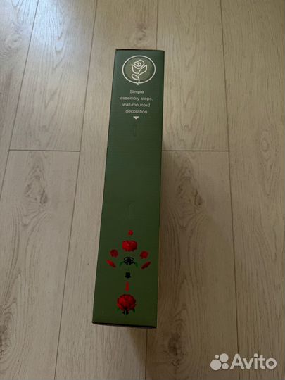 Flowers конструктор Цветы Розы Букет на подставке