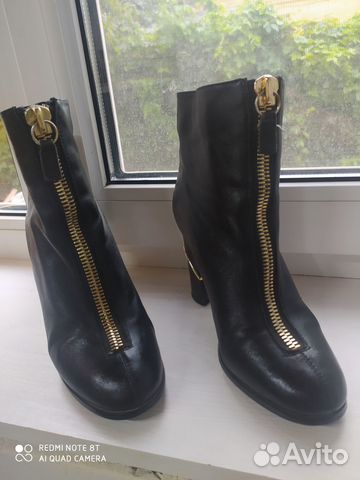 Ботильоны из натуральной кожи 37 размер