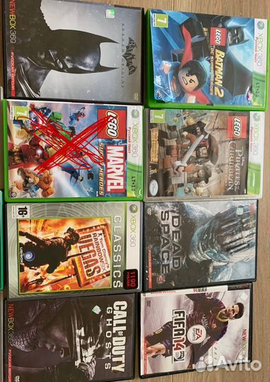 Диски на xbox 360