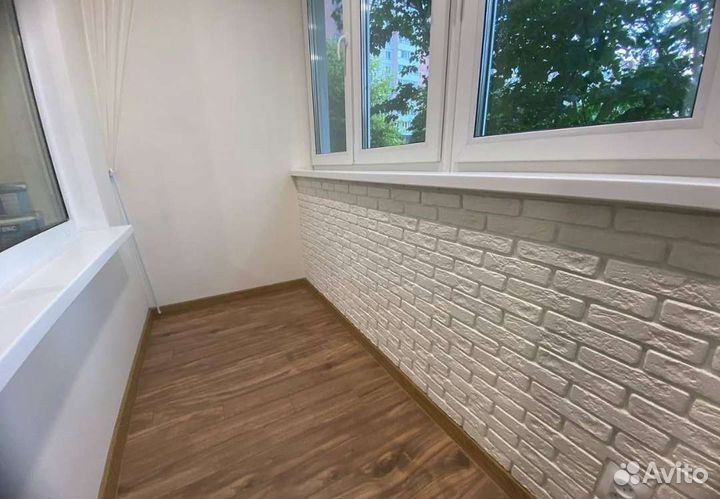 Отделка балконов и лоджий