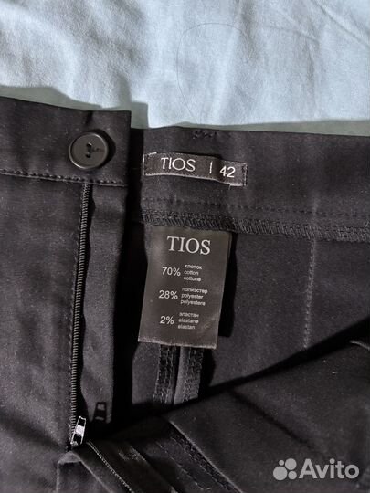 Юбка мини черная размер 42