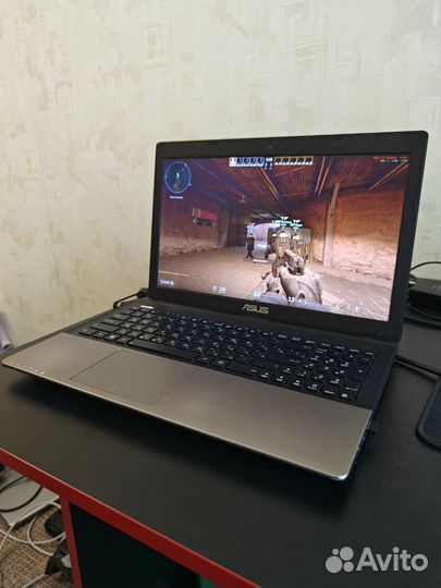 Игровой металлический ноутбук Asus i3 dota 2 Обзор