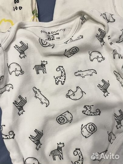 Пакет вещей на девочку с рождения