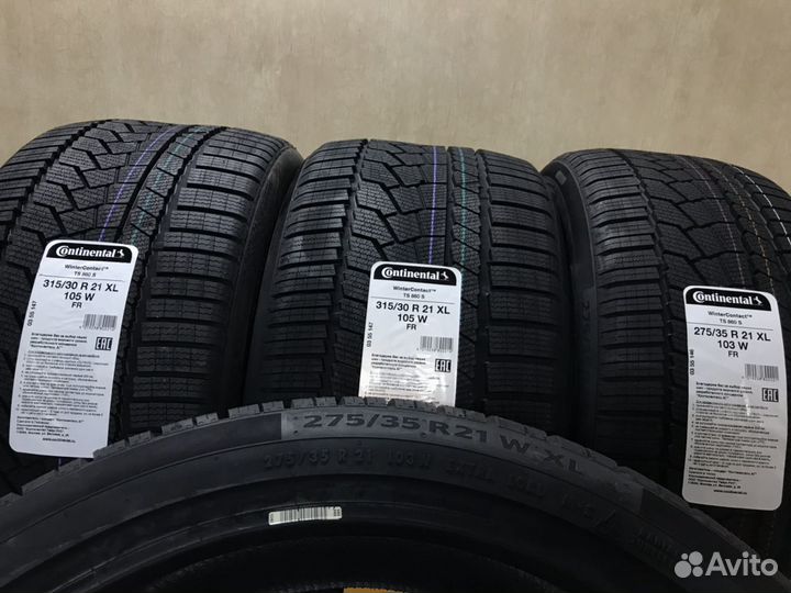 Continental ContiWinterContact TS 860S 275/35 R21 и 315/30 R21
