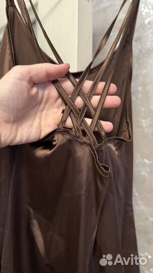 Сорочка женская шоколадная 46 размер