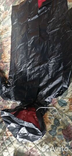 Дождевик-плащ пвх на кнопках