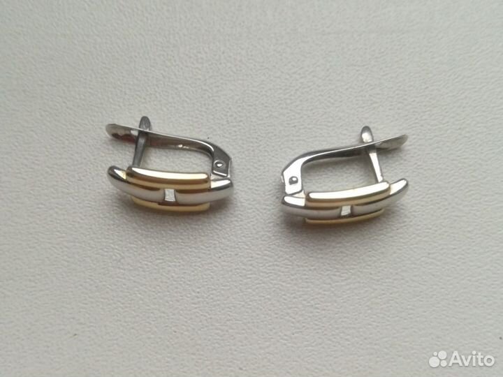 Серебряные серьги