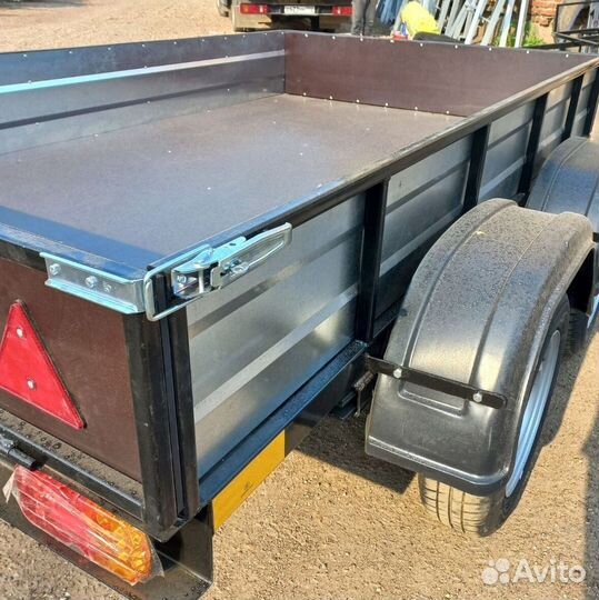 Прицеп двухосный бортовой