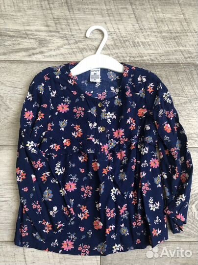 Блузка для девочки carters 3t