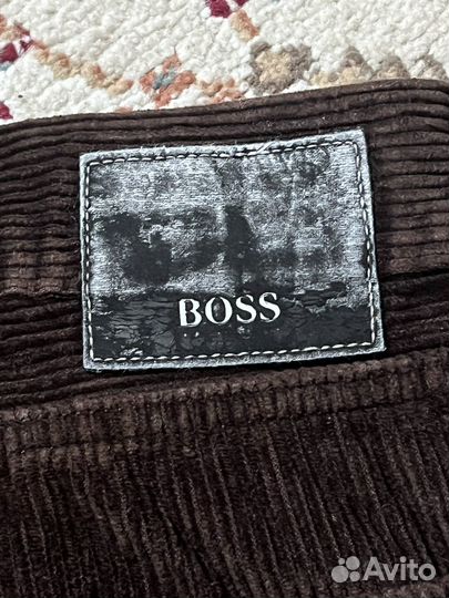 Вельветовые штаны hugo boss