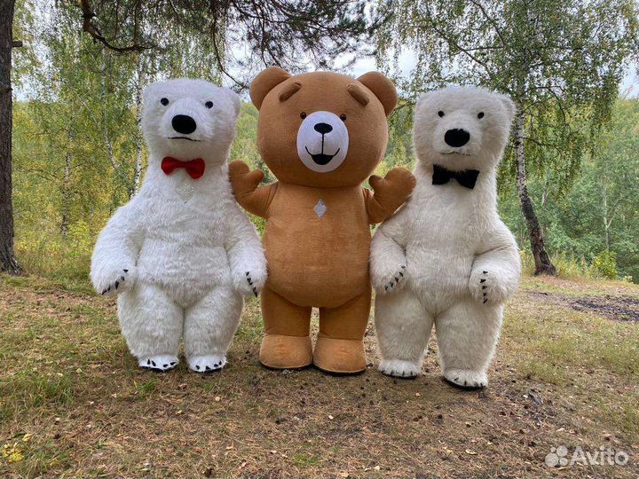 Поздравление белого мишки