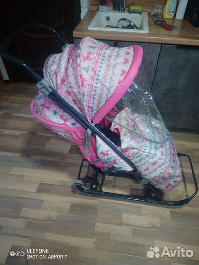 Коляска санки