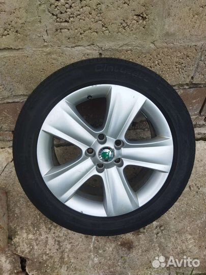 Колеса skoda octavia а5 scaut r17