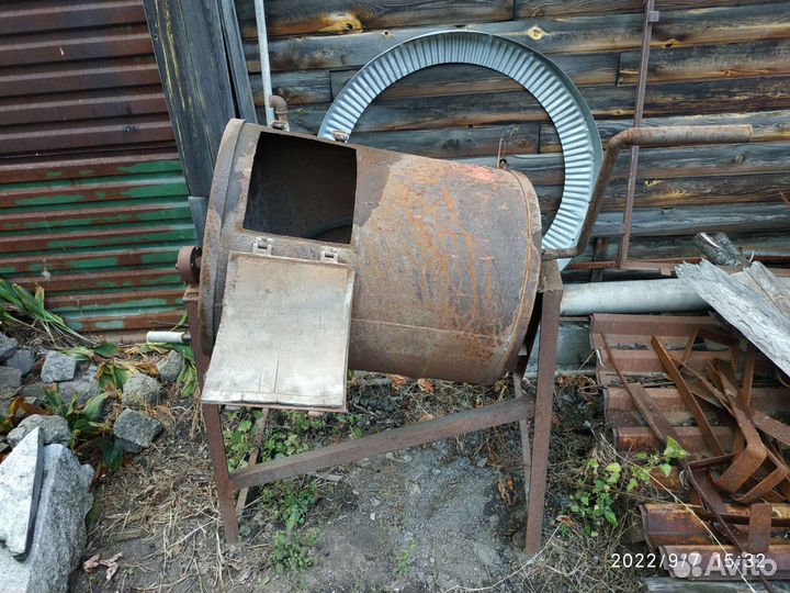 Бетономешалка ручная